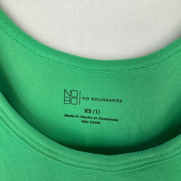 NWT Lot of 2 Tank Tops Size XS Green and Orange U of Miami Lightweight Stretch - Picture 3 of 8